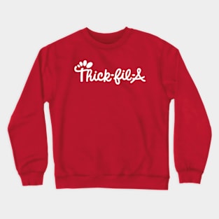 Thick Fil A Crewneck Sweatshirt